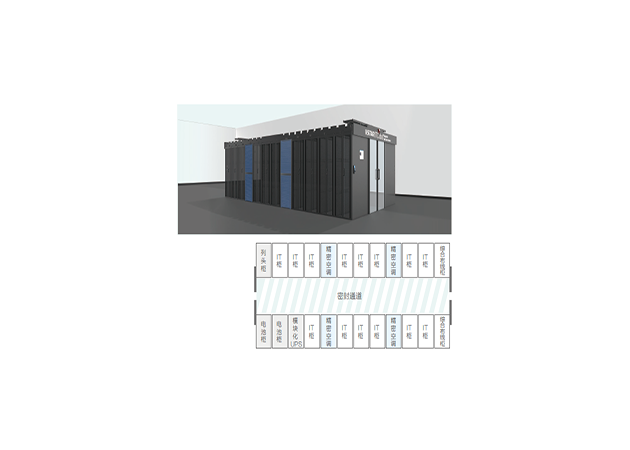 IDM双排智能微模块典型配置